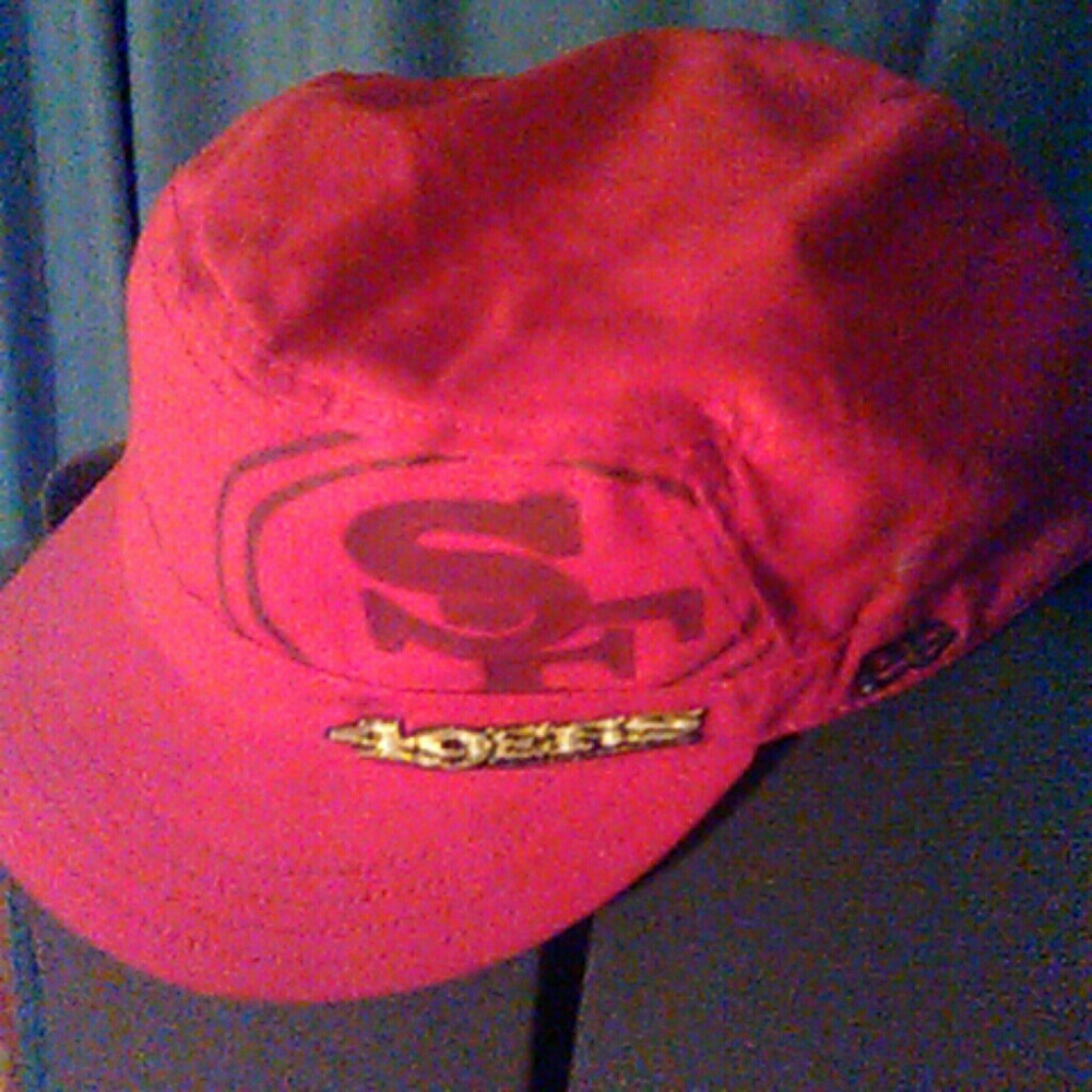 Sanfrancisco 49'rs beret style cap